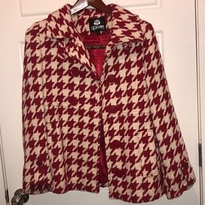 Dereon Red and white jacket!